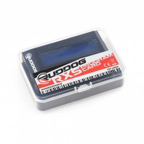 PROGRAM CARD PER ESC RXS RUDDOG