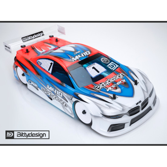 CARROZZERIA TOURING BITTY 190 MM M410 (TRASPARENTE NON VERNICIATA)
